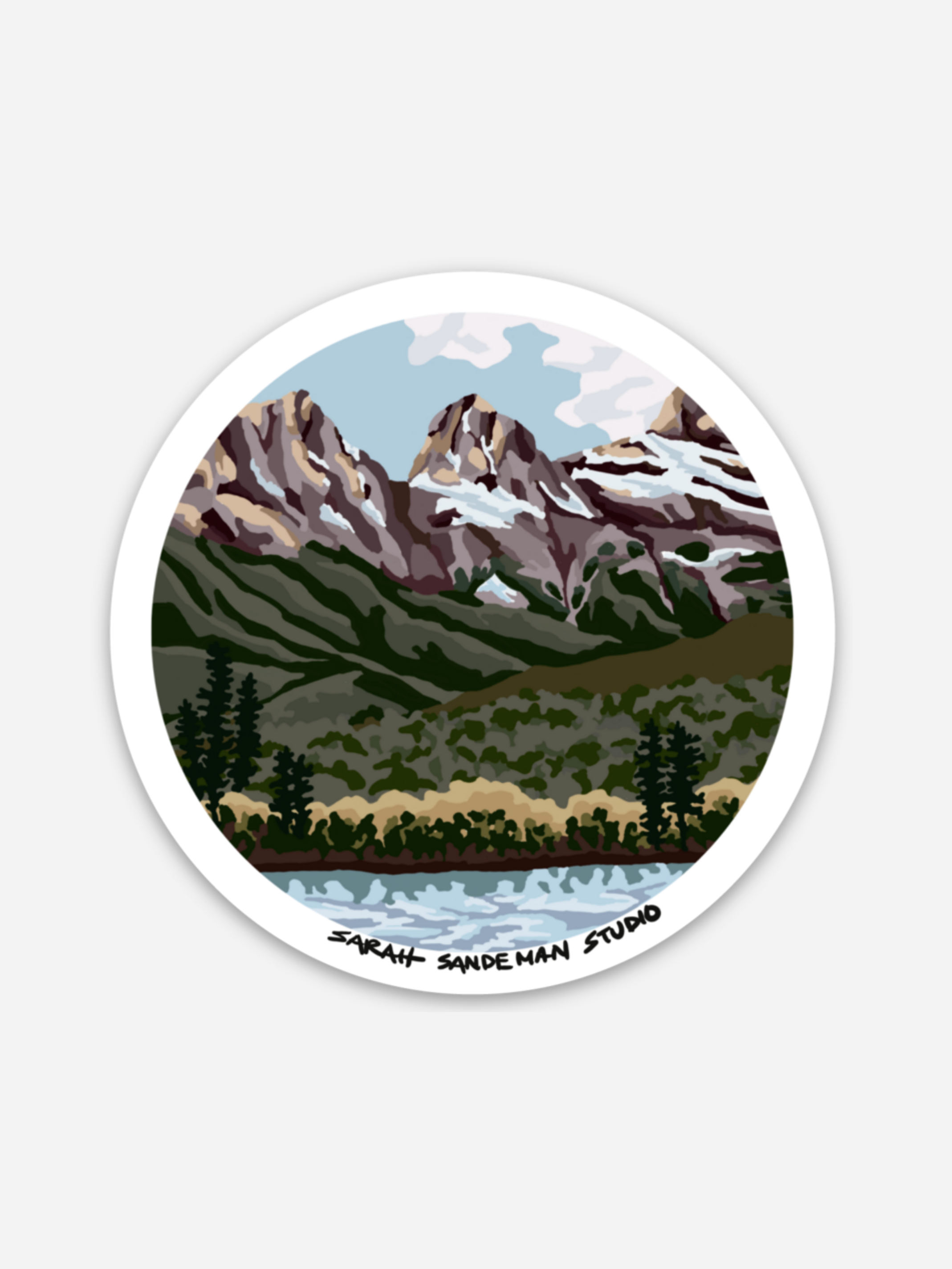 Three Sisters Sticker