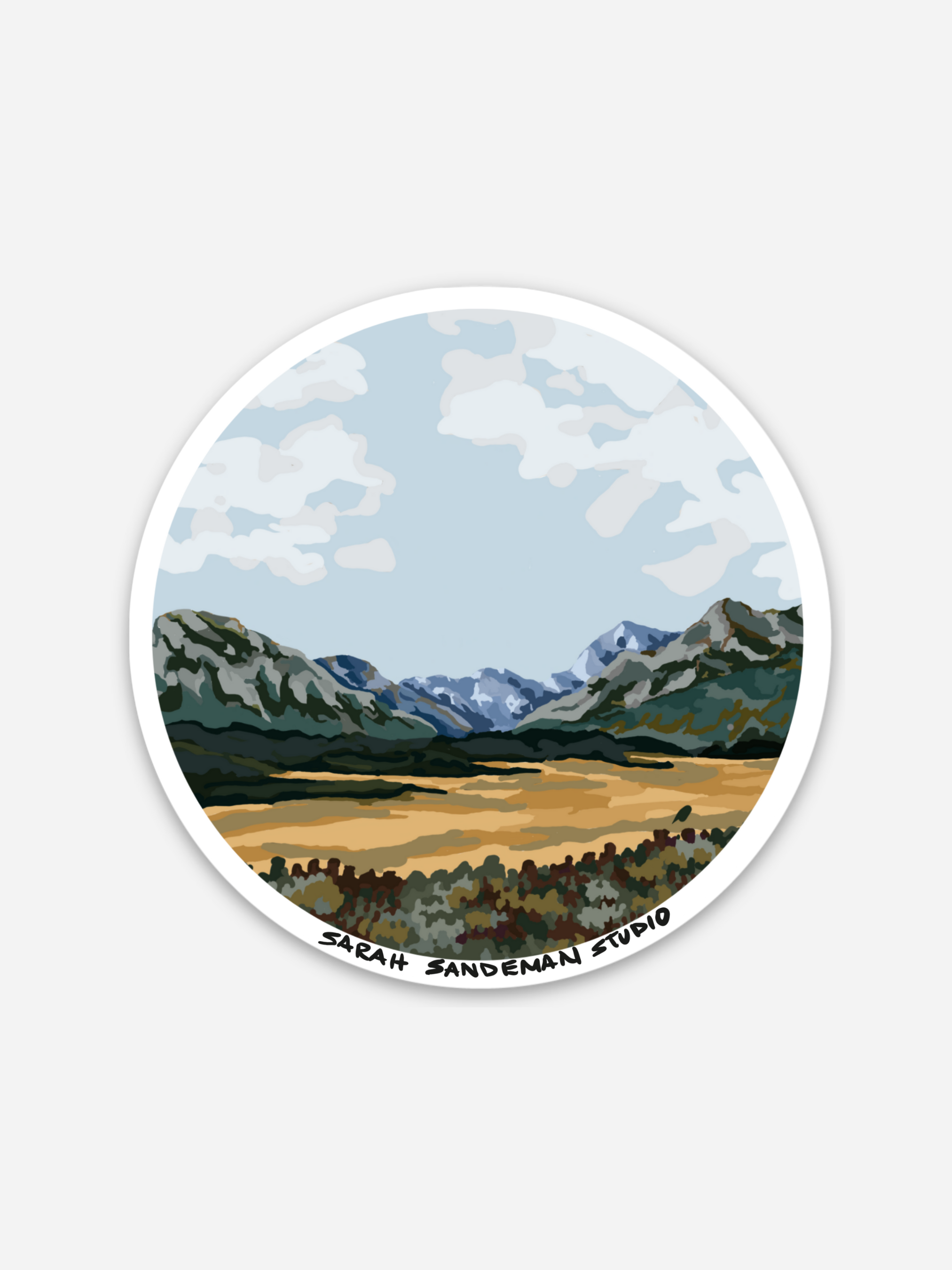 Foot of the Rockies Sticker