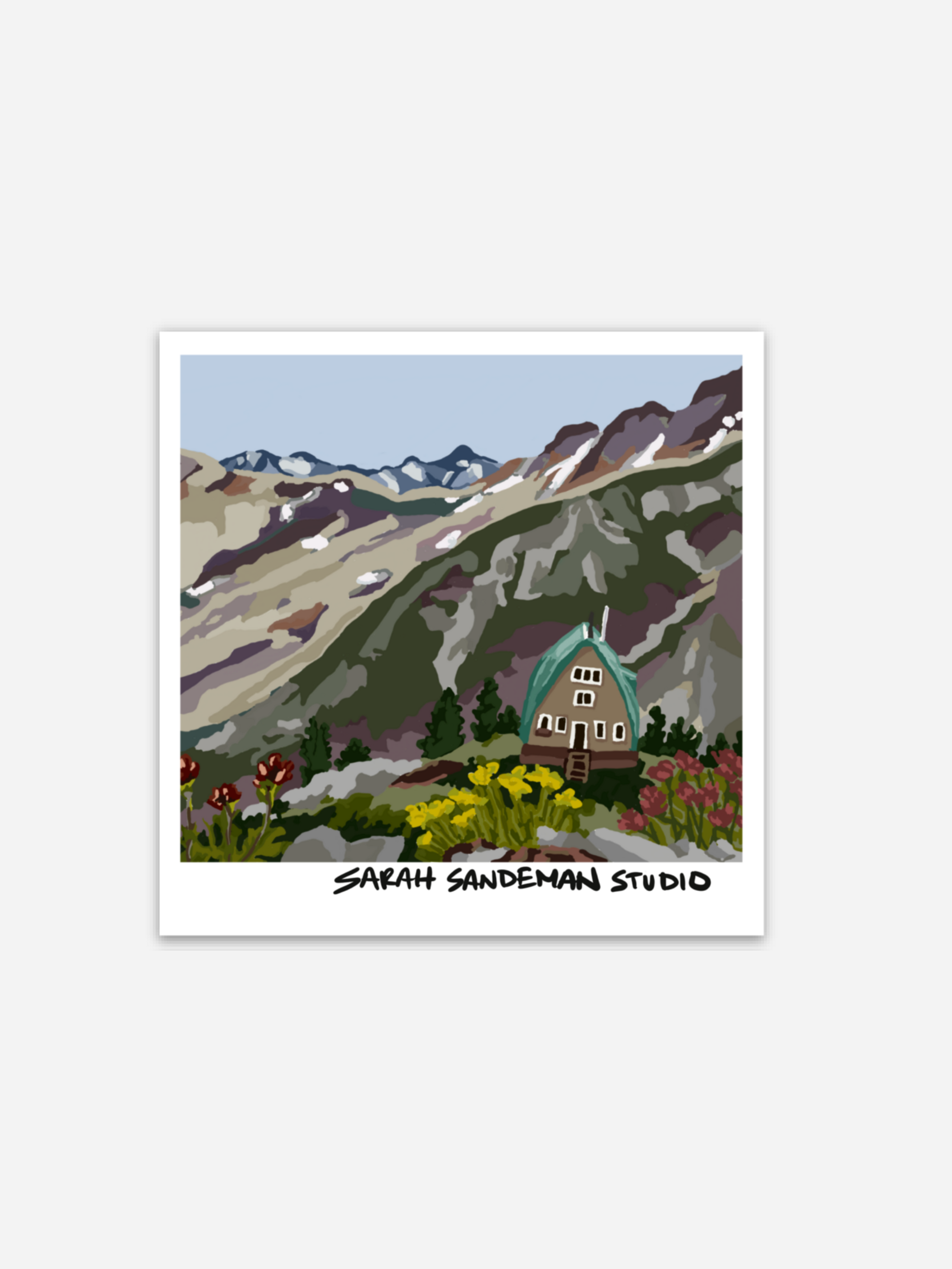 In the Bugaboos Sticker
