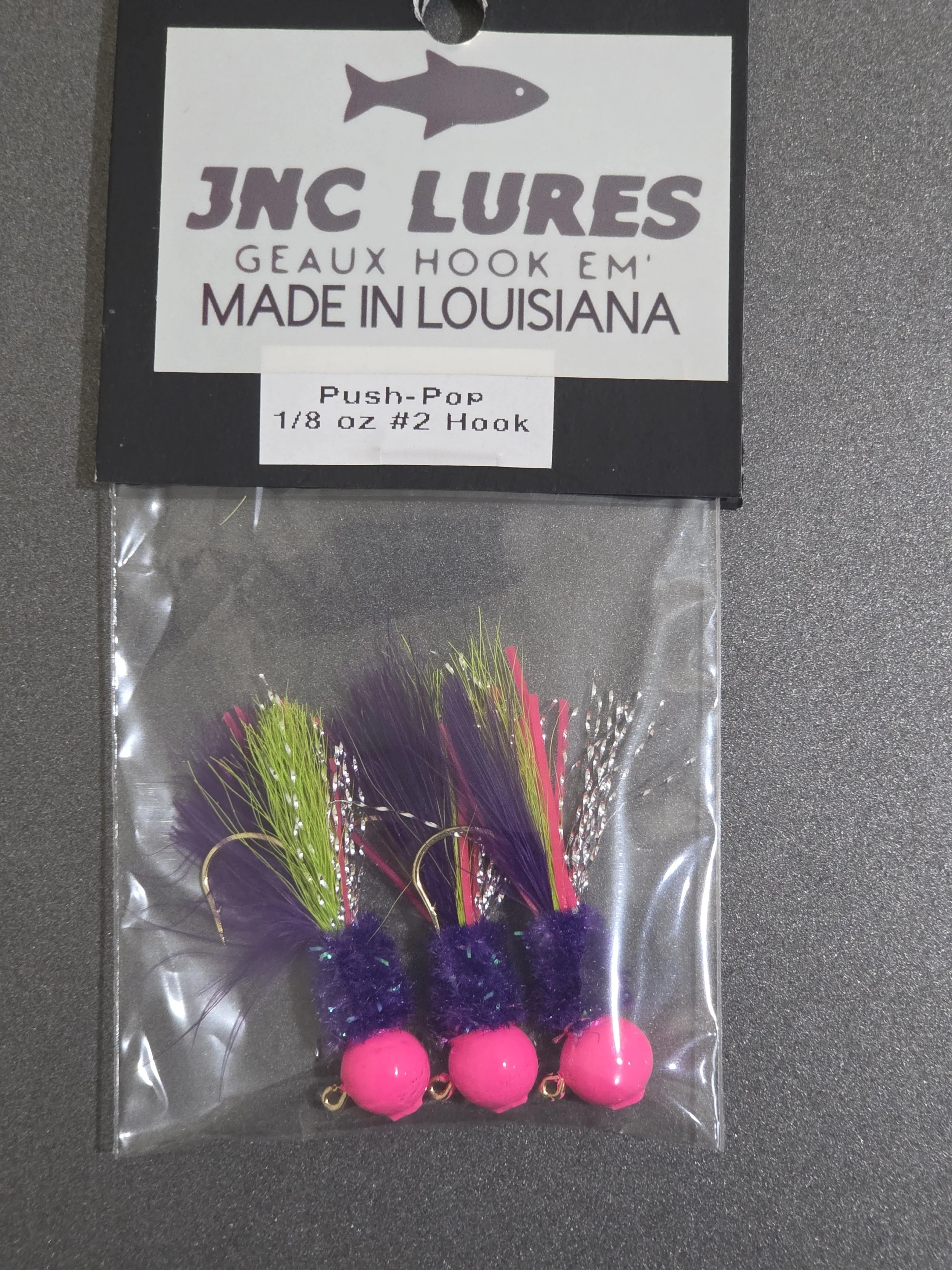 (Push Pop) Crappie Jig 3 Pack