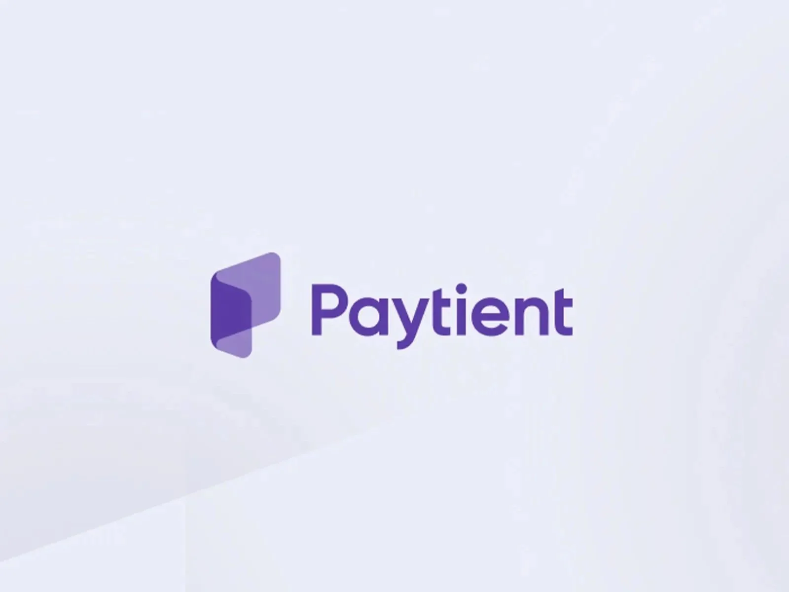The logo of Paytient, featuring a purple abstract icon and the company name in purple text on a light background.