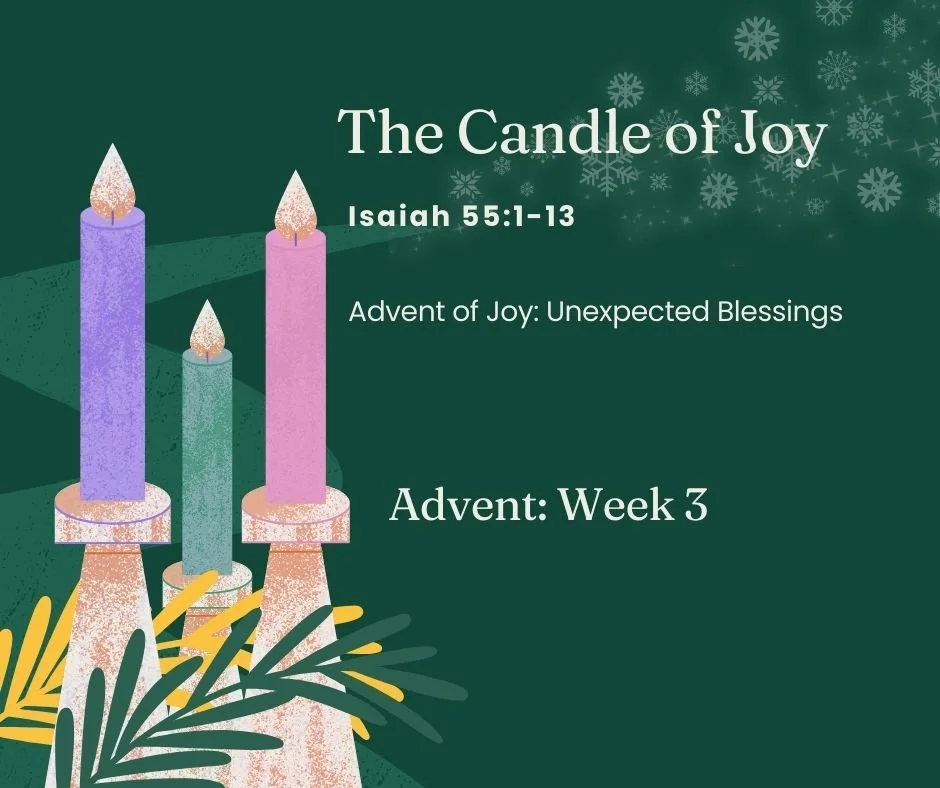 Advent of Joy:     Unexpected Blessings