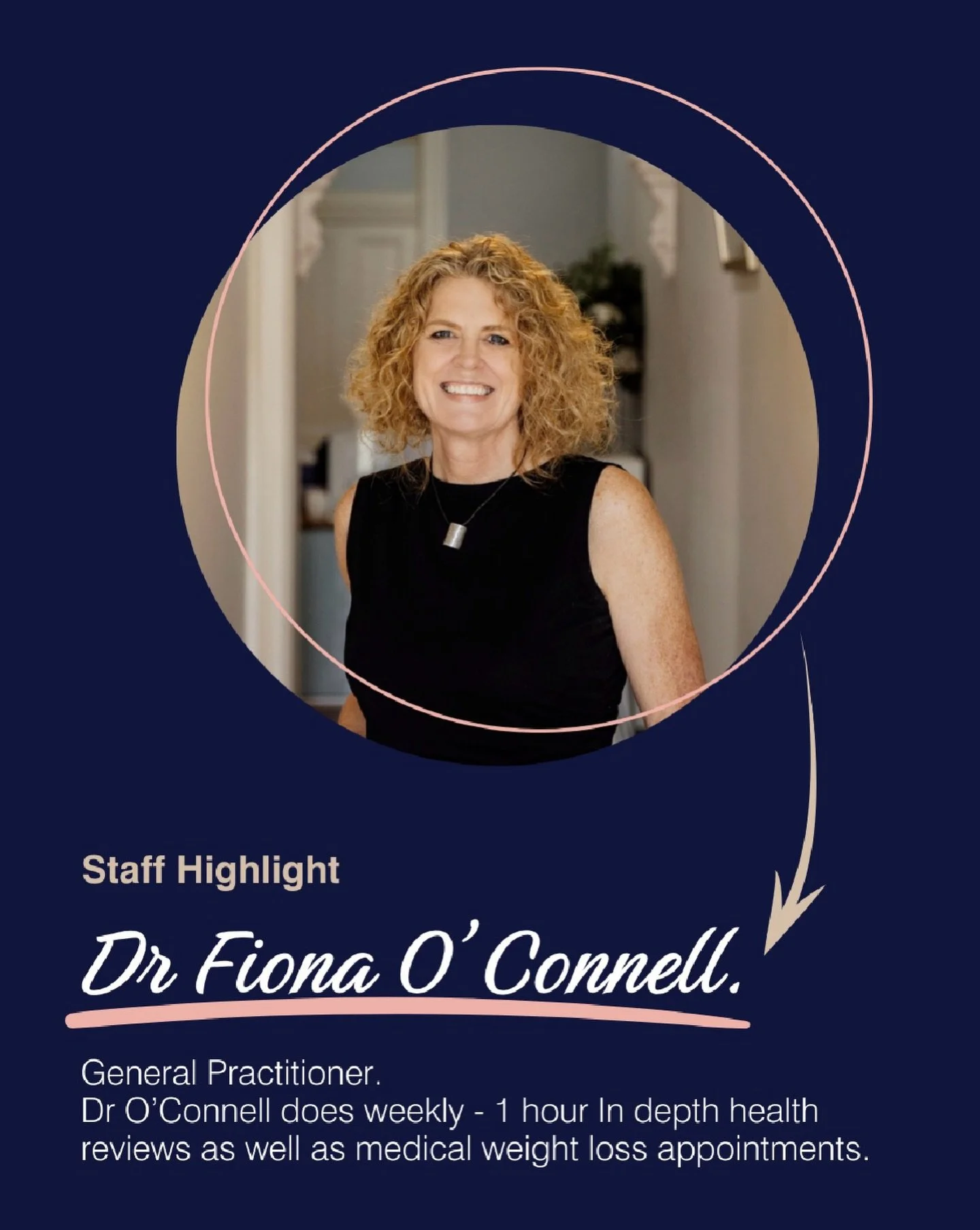 ✨ Meet Dr Fiona

Dr Fiona O&rsquo;Connell is a kind and caring GP with a special interest in metabolic health and hormonally driven weight gain, including perimenopause and menopause. She offers NUYU medical weight loss initial and follow-up appointm