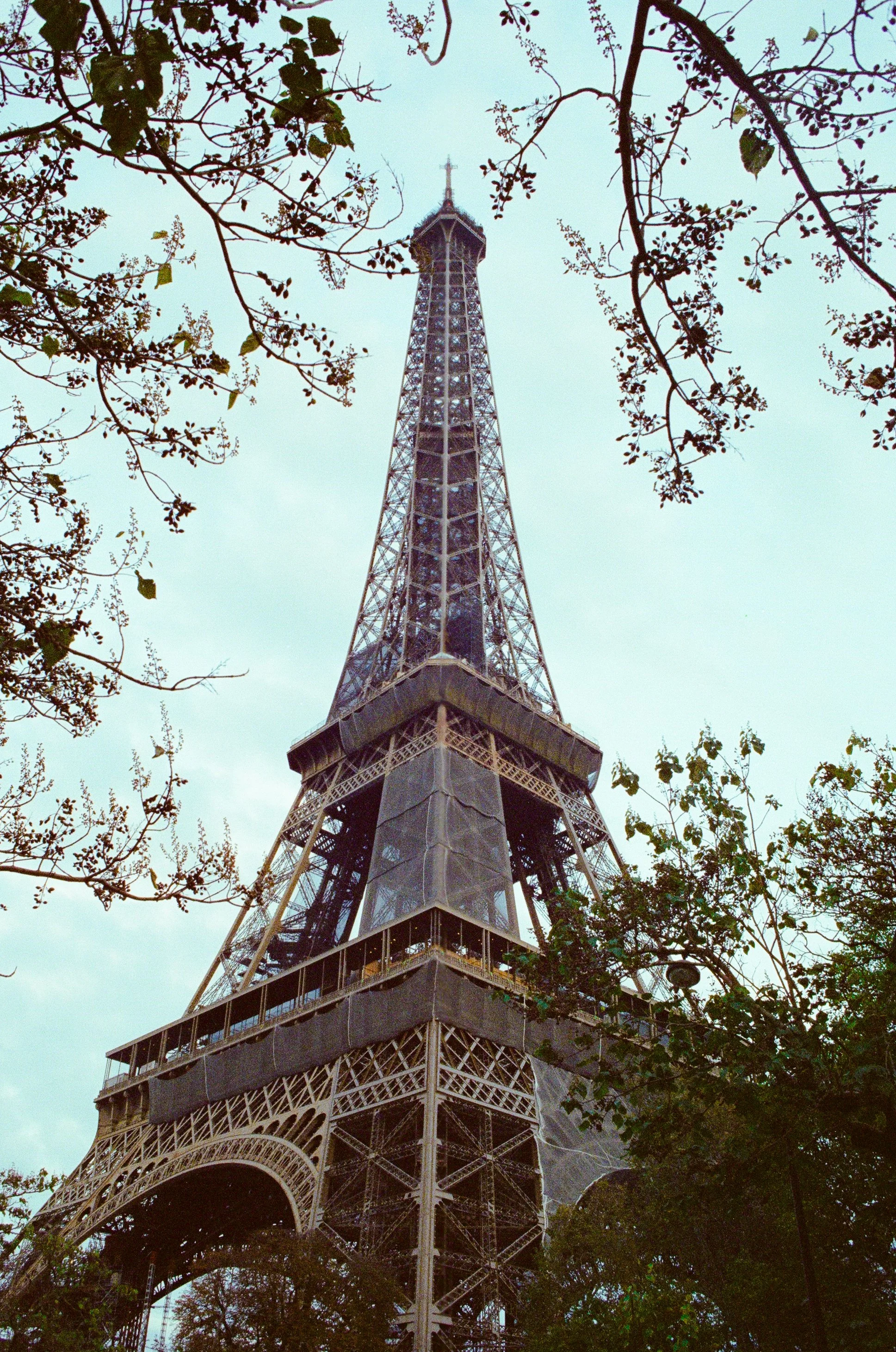 Eiffel Tower - Paris, FR // Canon AT-1 + CineStill 800T