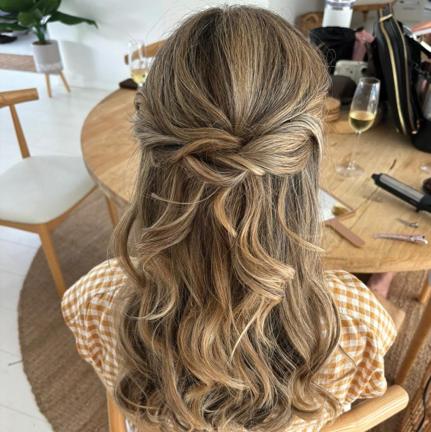 Wedding hair for the Beautiful Bride Erin and Mother of the Bride, Helen. 
I absolutely loved doing both your hair and being a part of your special day 🕊️