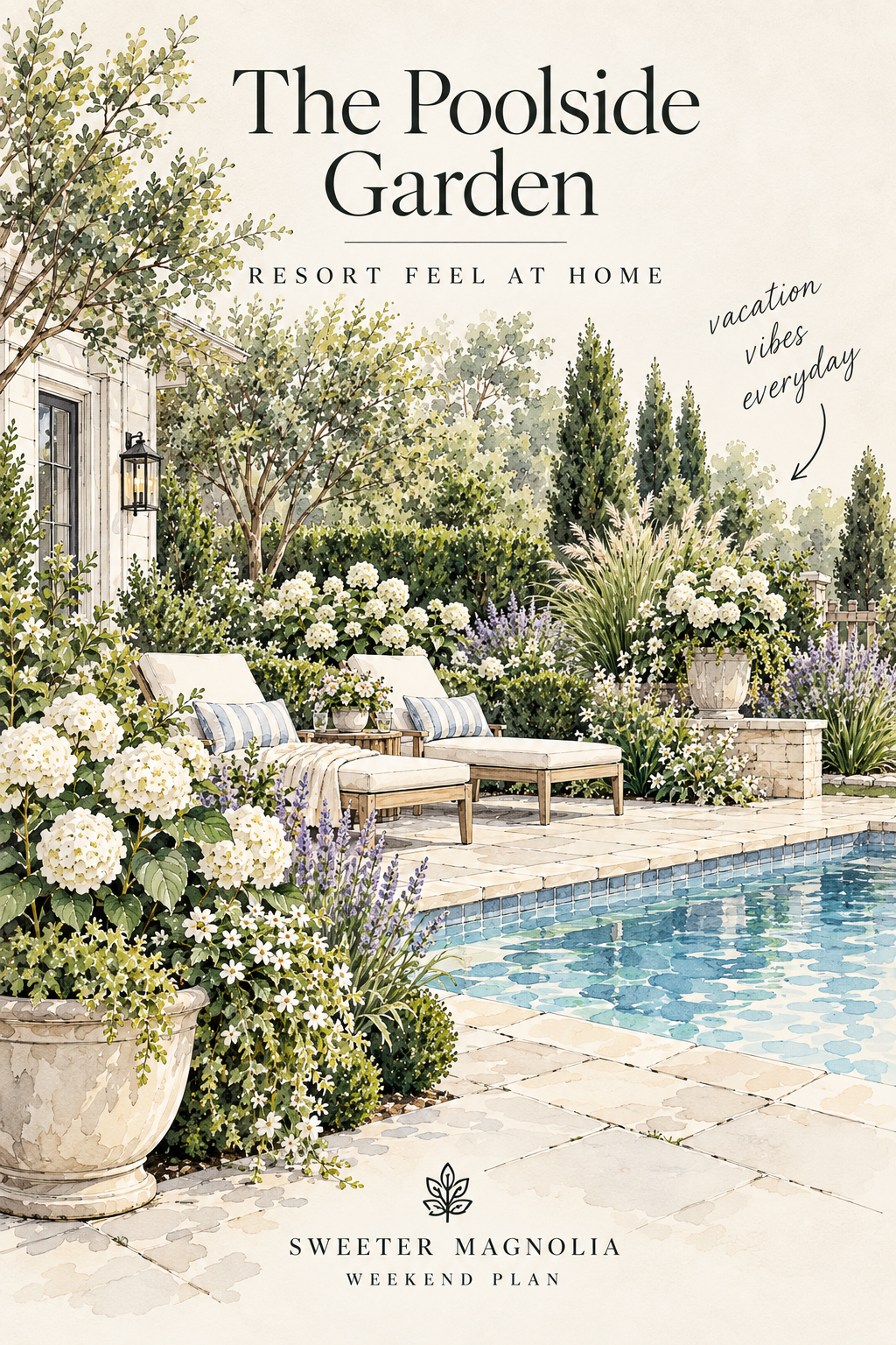 The Poolside Garden
