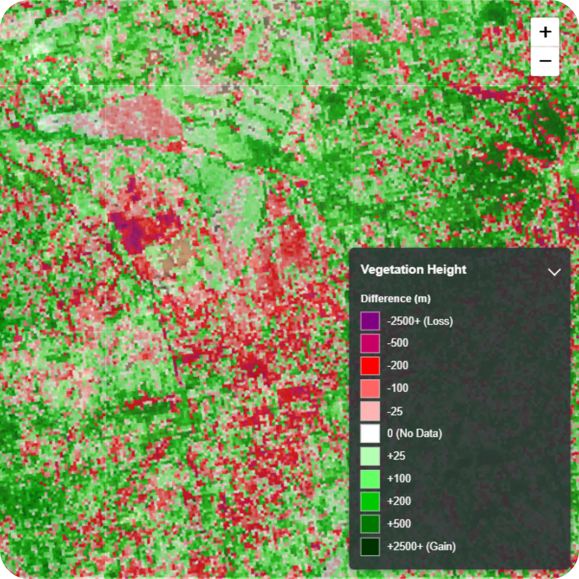 SCREENING LAYERS VEGETATION HEIGHT COVER