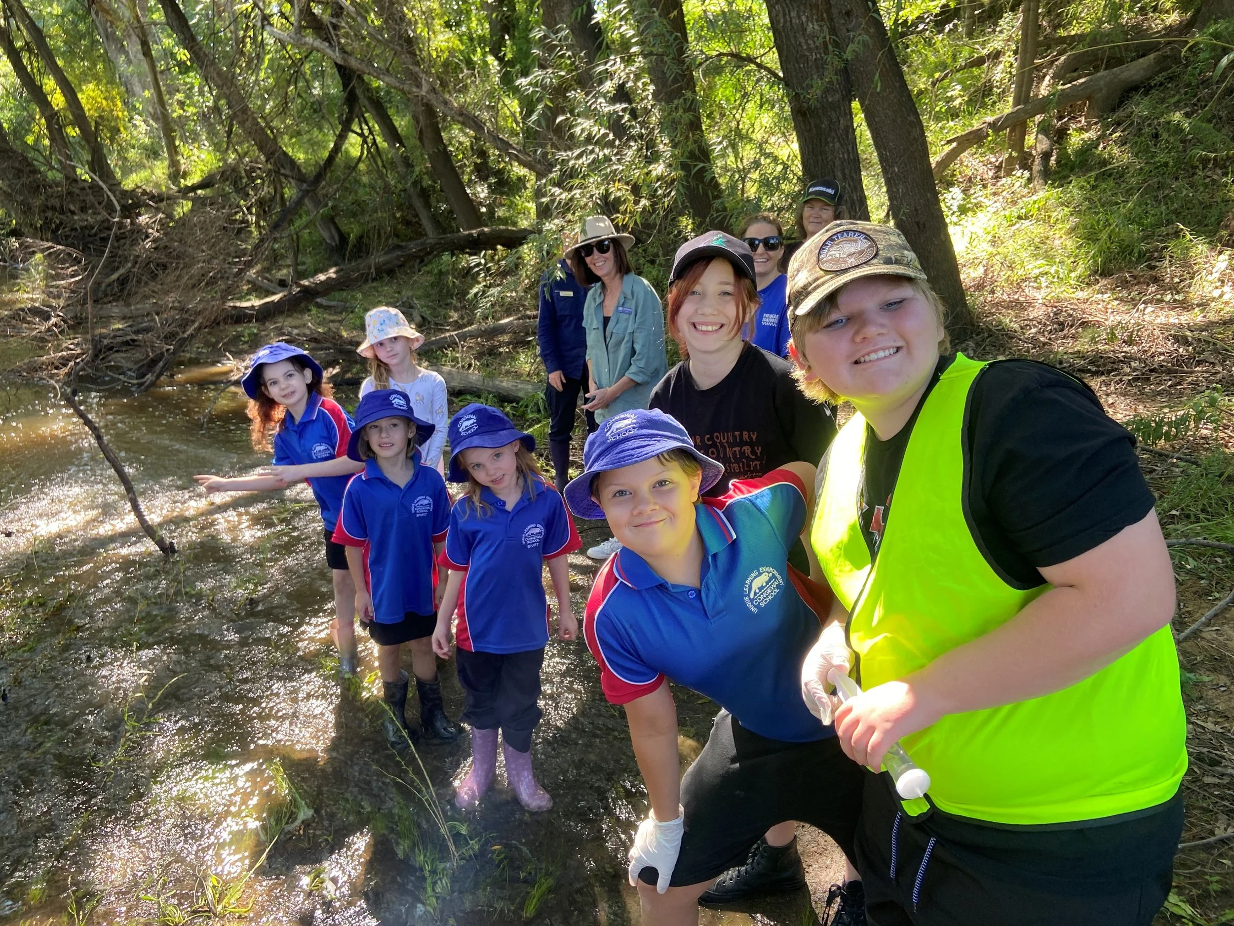 Congewai Public School sampling April 2024