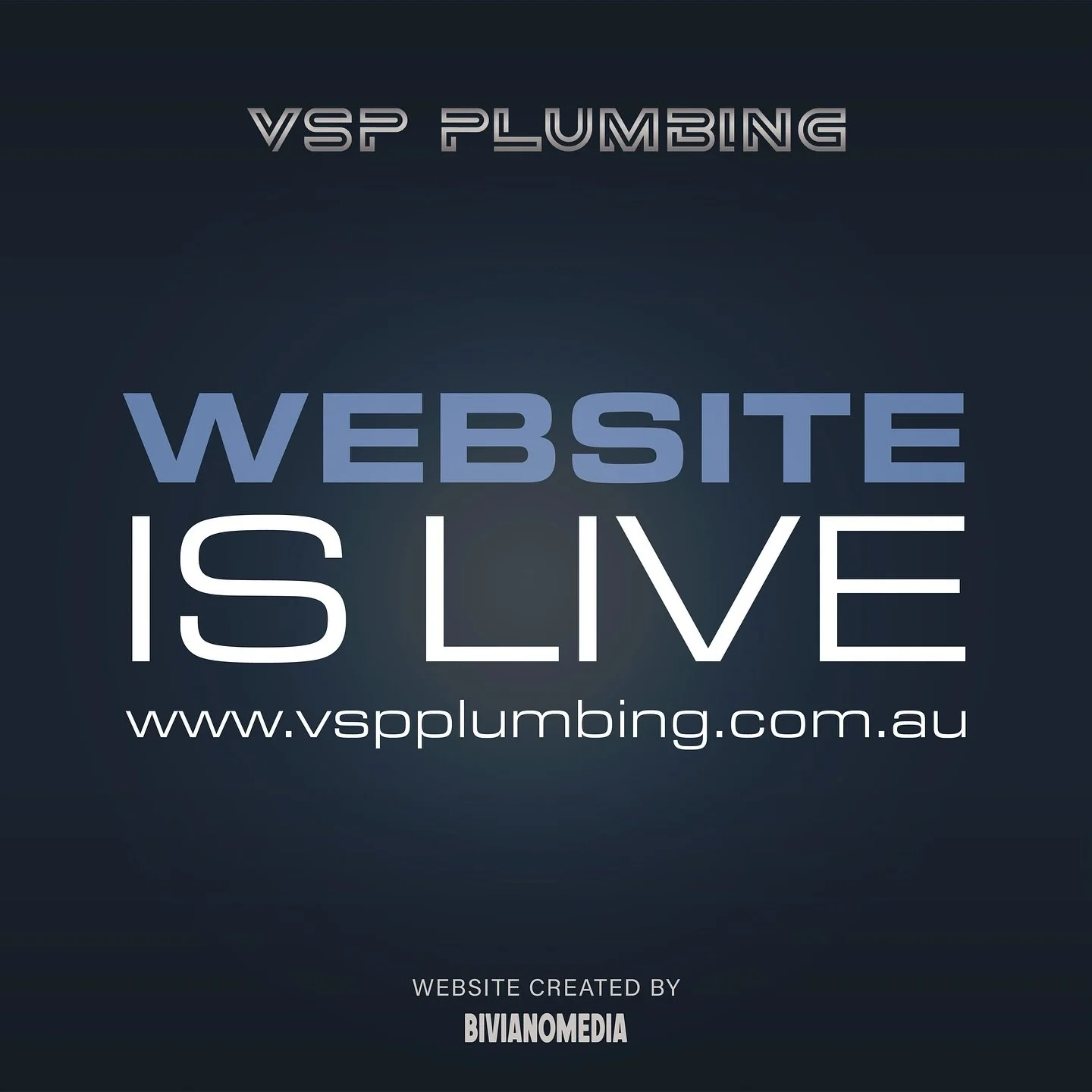 Our brand new website is officially LIVE! 🎉 Explore everything we&rsquo;ve been working on.

Click the link in my bio to check it out 
www.vspplumbing.com.au