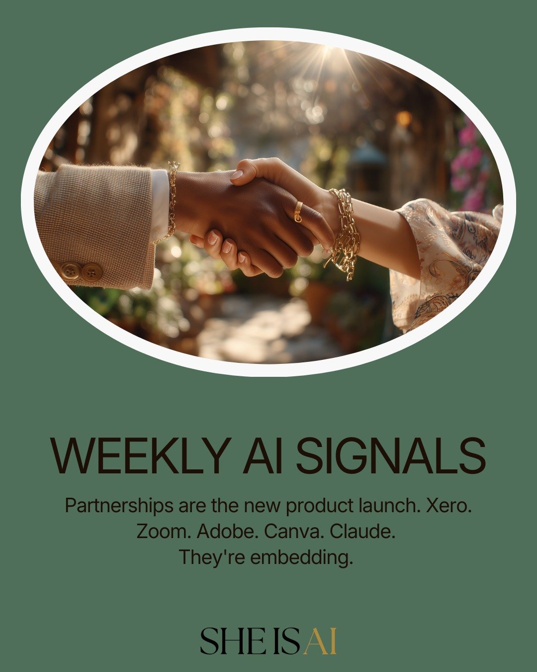 You did not pick your AI vendor this year. 
Your existing software vendors picked it for you.

That's the through-line from this week's signals, and it is the most consequential procurement shift senior leaders have faced since the move to cloud.

🧾