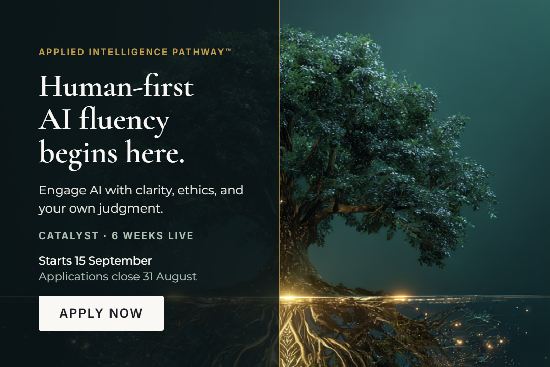 Placement in our AI programs is by demonstrated readiness