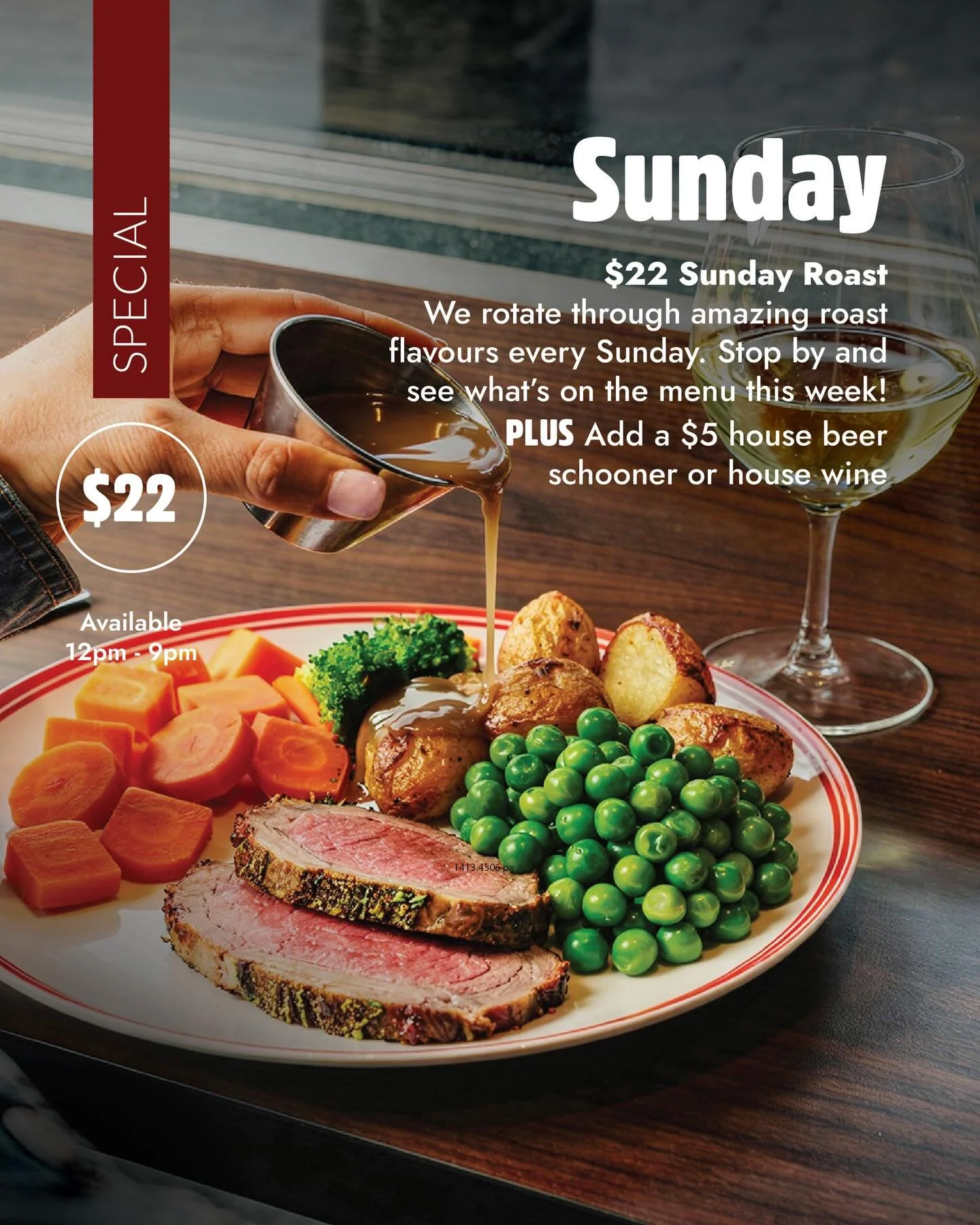 SUNDAY SESSIONS 

Start with our $22 Sunday Roast &mdash; rotating flavours every week, available 12pm&ndash;9pm. Add a house beer schooner or wine for just $5.

Lock in our Siren to Siren deal for $69pp &mdash; bottomless schooners of house beer, wi