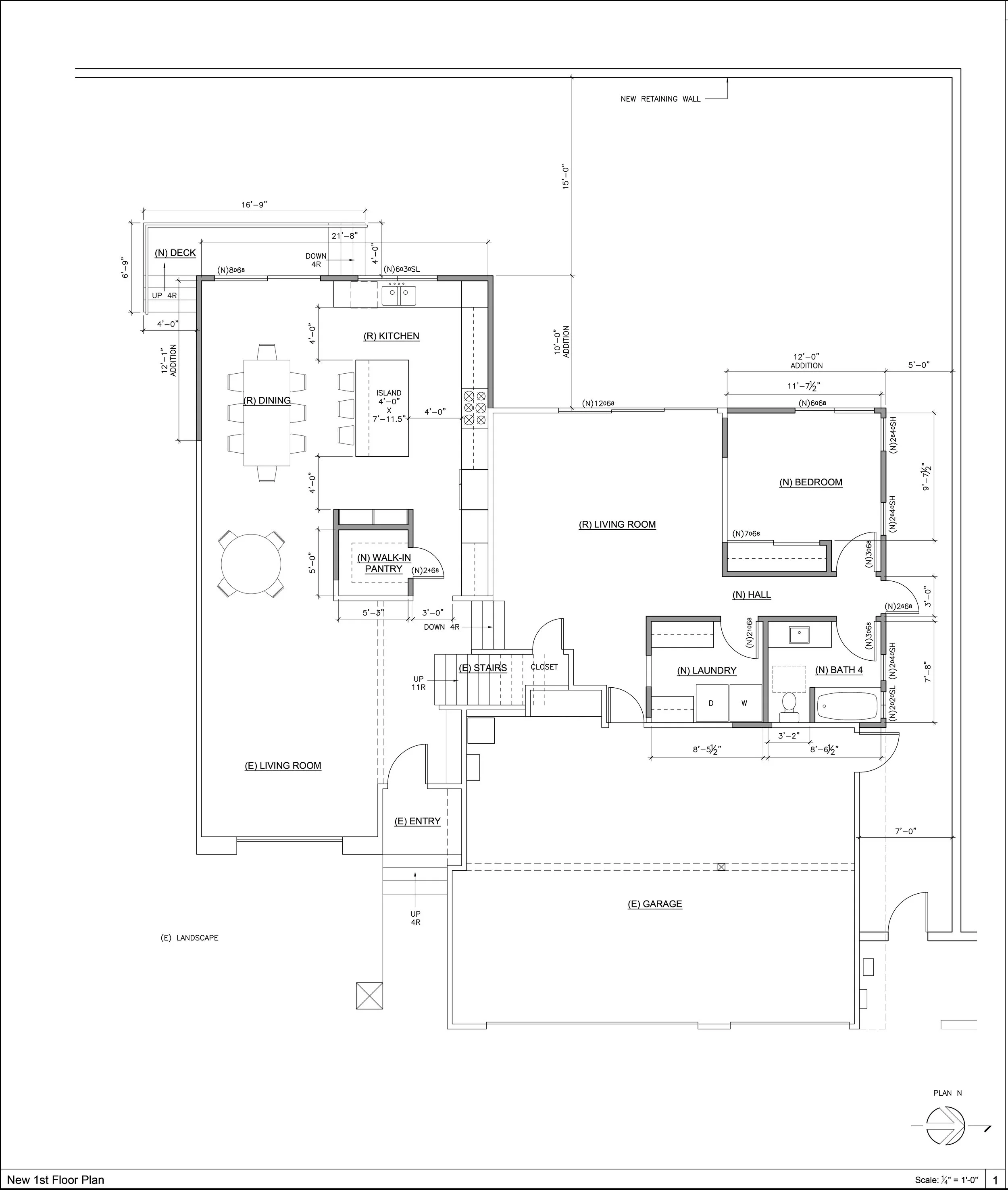 New First Floor Plan