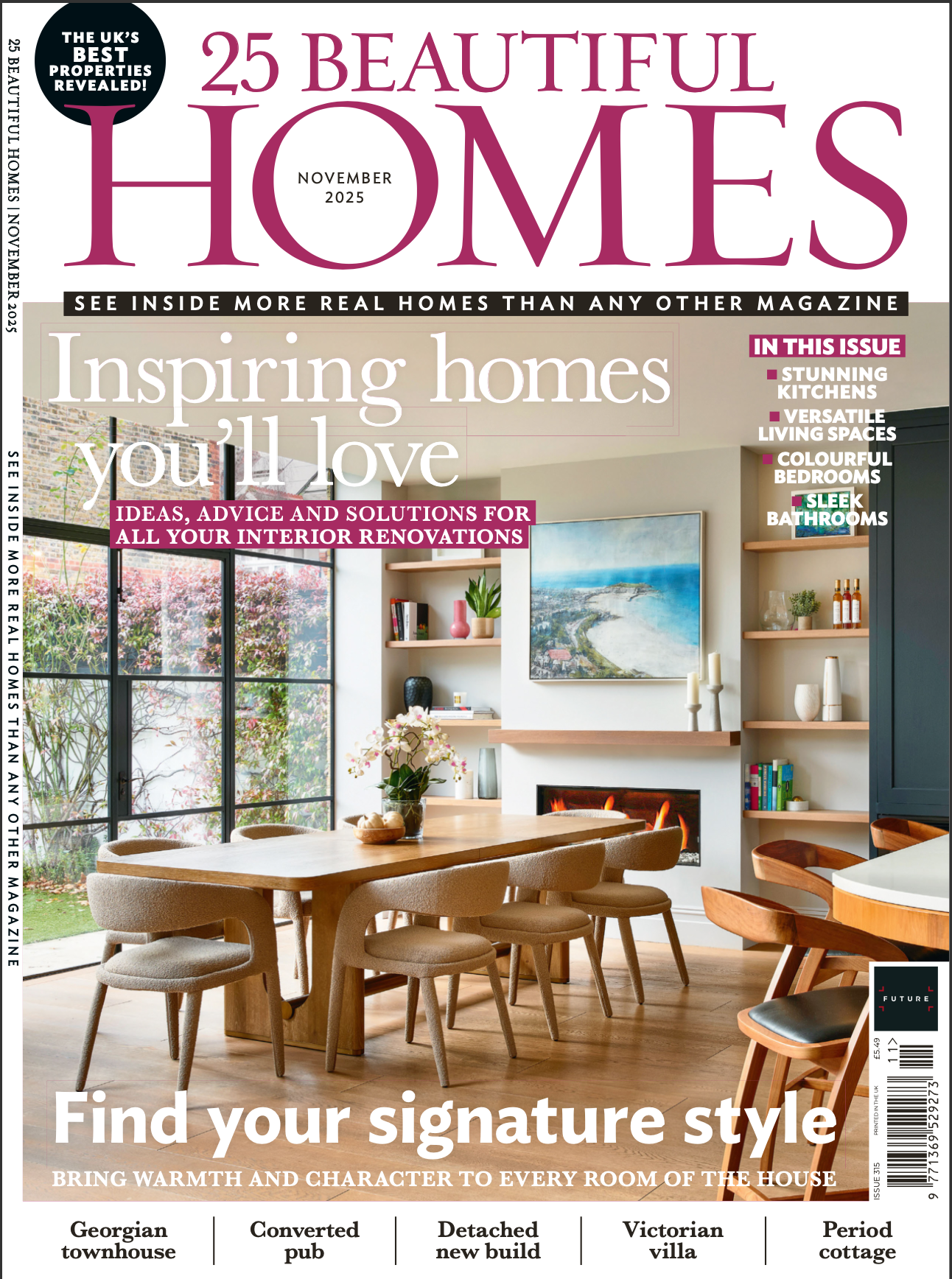 25 Beautiful Homes November 2025