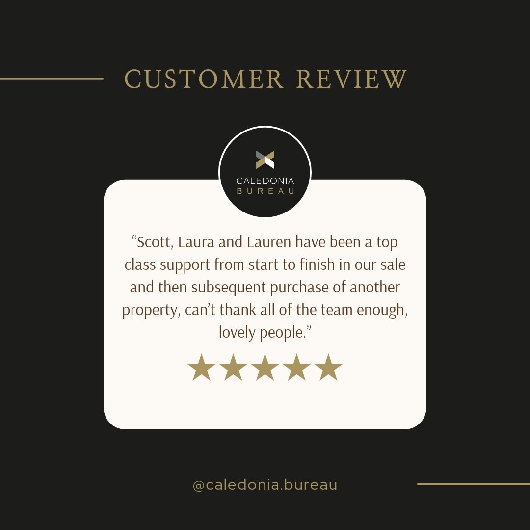 ⭐ 𝗖𝗨𝗦𝗧𝗢𝗠𝗘𝗥 𝗥𝗘𝗩𝗜𝗘𝗪 ⭐

Helping our clients navigate both their sale and purchase journey is what we do best, and we&rsquo;re delighted that we could make the experience a positive one. 

🏡If you&rsquo;re thinking of moving, we&rsquo;d lo