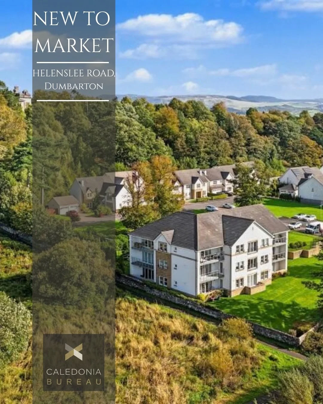 🏡 𝗡𝗲𝘄 𝗧𝗼 𝗠𝗮𝗿𝗸𝗲𝘁

📍Helenslee Road, Dumbarton
💰Offers Over: &pound;199,000

Stunning two bedroom ground floor luxury apartment in sought after address with balcony giving stunning views over the River Clyde. This property will not fail to