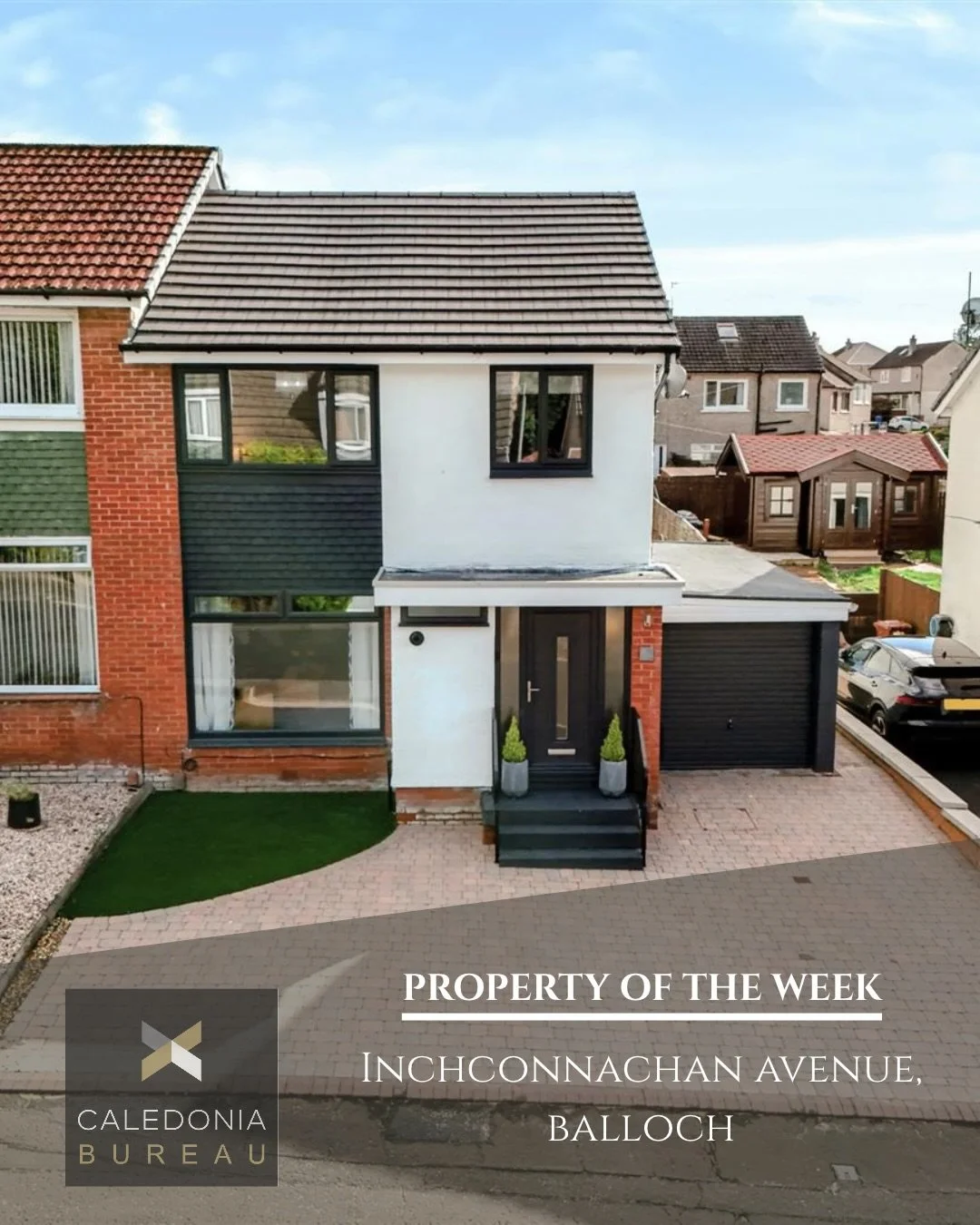 ⭐ 𝗣𝗥𝗢𝗣𝗘𝗥𝗧𝗬 𝗢𝗙 𝗧𝗛𝗘 𝗪𝗘𝗘𝗞 ⭐

📍Inchconnachan Avenue, Balloch
💰Offers Over: &pound;289,000

A rare opportunity to purchase, a beautifully extended and upgraded four-bedroom semi-detached villa within the ever-popular Mollanbowie Estate 