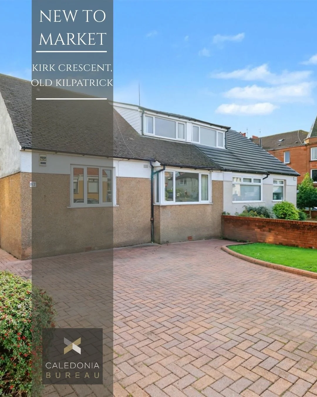 🏡 𝗡𝗲𝘄 𝗧𝗼 𝗠𝗮𝗿𝗸𝗲𝘁

📍Kirk Crescent, Old Kilpatrick
💰Offers Over: &pound;199,000

Extended three bedroom semi-detached villa occupying one of Old Kilpatrick`s most established and sought after residential areas. This property does require s
