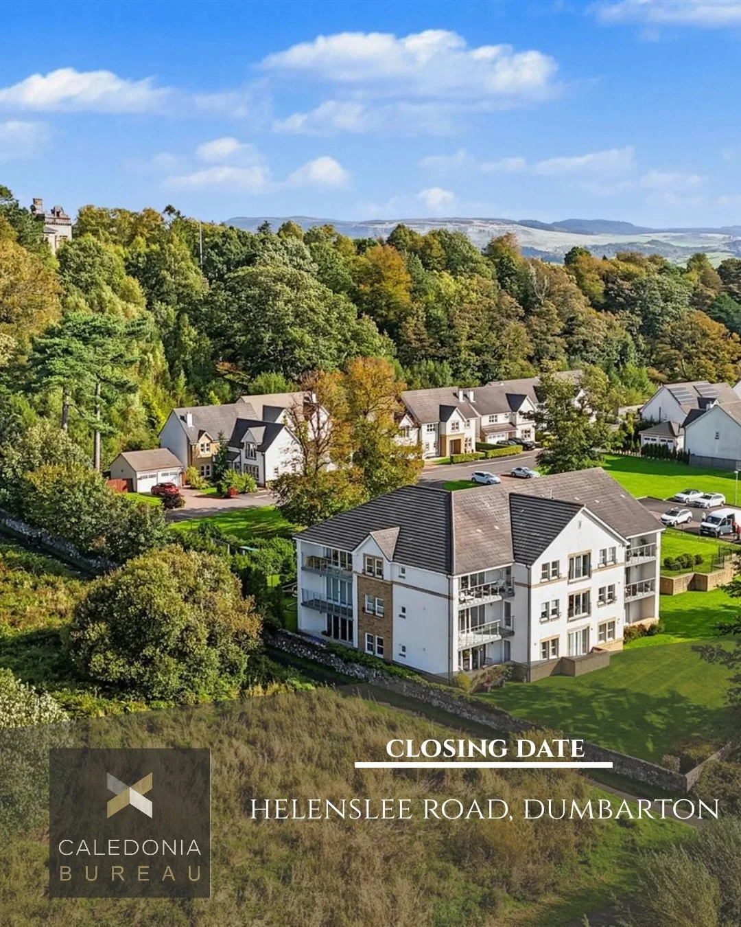 ⭐ 𝗖𝗟𝗢𝗦𝗜𝗡𝗚 𝗗𝗔𝗧𝗘 ⭐

📍Helenslee Road, Dumbarton

Due to strong interest, a closing date has been set for our property at Helenslee Road in Dumbarton

📅 Thursday 22nd of October
⏰ 12:00pm

Last minute viewings are still available and interes