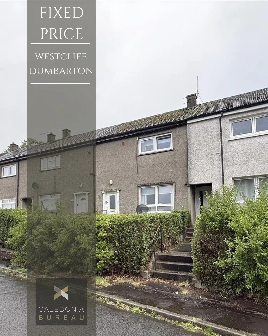 ❗️𝗙𝗜𝗫𝗘𝗗 𝗣𝗥𝗜𝗖𝗘❗️

📍 Westcliff, Dumbarton
🏡Fixed Price: &pound;75,000

Popular styled two bedroomed mid terraced villa in nice Westcliff address. The front garden is enclosed by hedging, with a pathway leading up from the road to the main d