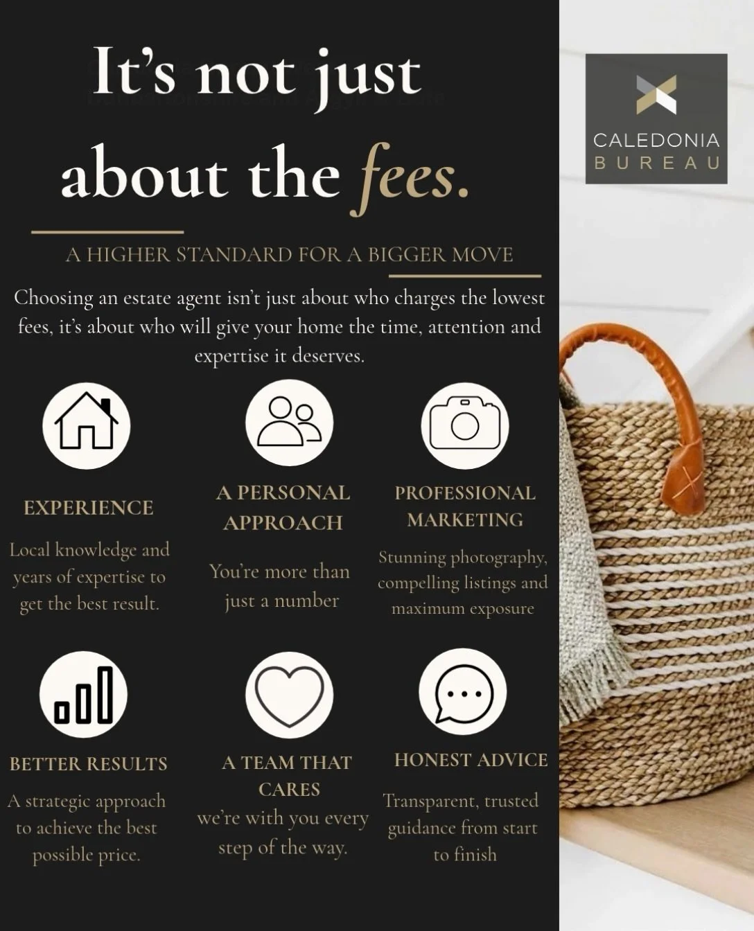 𝗗𝗢𝗡&rsquo;𝗧 𝗝𝗨𝗦𝗧 𝗖𝗢𝗠𝗣𝗔𝗥𝗘 𝗙𝗘𝗘𝗦, 𝗖𝗢𝗠𝗣𝗔𝗥𝗘 𝗪𝗛𝗔𝗧 𝗬𝗢𝗨 𝗚𝗘𝗧

🏡 When it comes to selling your home, it&rsquo;s not just about the fees, it&rsquo;s about the service, support and expertise you receive along the way.

At Cal