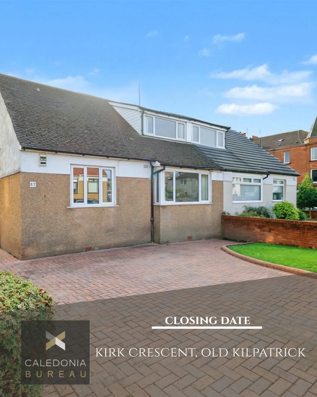⭐ 𝗖𝗟𝗢𝗦𝗜𝗡𝗚 𝗗𝗔𝗧𝗘 ⭐

📍Kirk Crescent, Old Kilpatrick

Due to strong interest, a closing date has been set for our property at Kirk Crescent in Old Kilpatrick

📅 Thursday 29th of October
⏰ 12:00pm

Last minute viewings are still available and