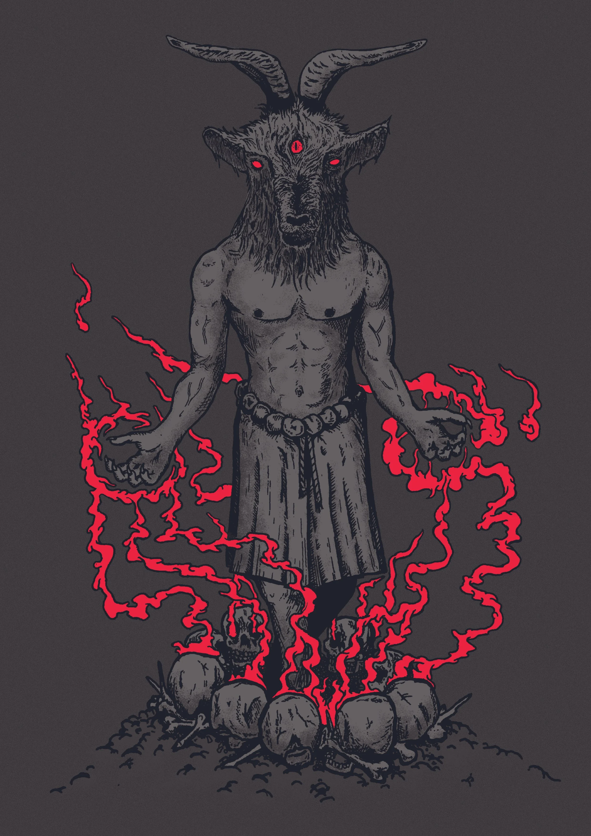 Almost Baphomet - Print