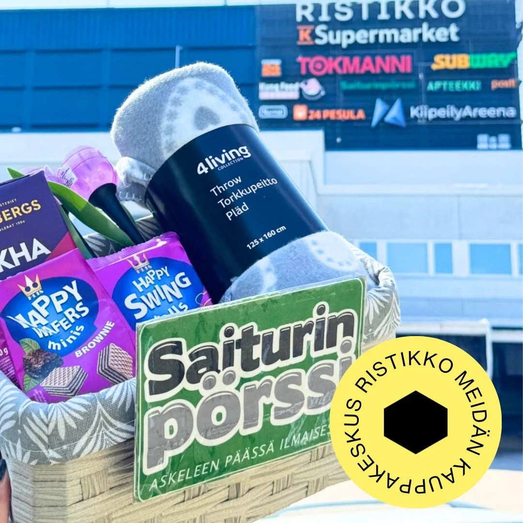 Ristikon Saiturinp&ouml;rssin arvonta! 

Haluamme pirist&auml;&auml; yhden onnekkaan alkanutta syksy&auml;! Osallistu t&auml;h&auml;n arvontaan ja voita ihana tuotepaketti Saiturinp&ouml;rssist&auml;.

N&auml;in osallistut:
❤️tykk&auml;&auml; t&auml;