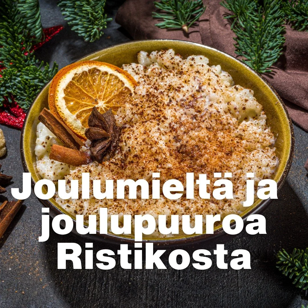 🎄 Joulumielt&auml; jokaiselle! 🎄

Tule nauttimaan joulun tunnelmasta Ristikon K-Supermarketiin  lauantaina 13.12. klo 10 alkaen!  Tarjolla on ihanaa ja maukasta  joulupuuroa 500 ensimm&auml;iselle asiakkaalle. T&auml;ydellinen hetki pys&auml;hty&au