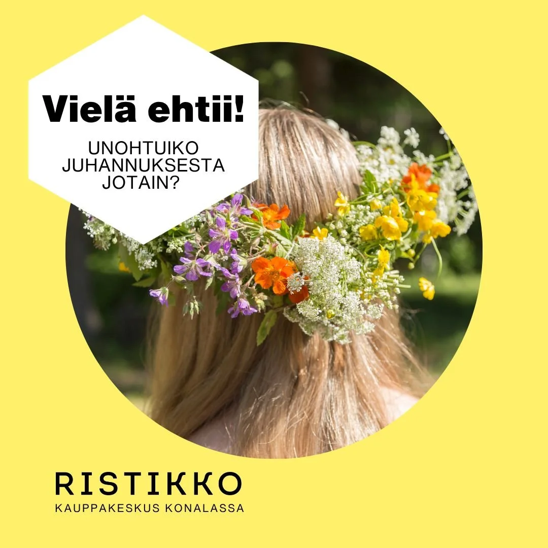 Unohtuiko juhannuksesta jotain? Ristikosta l&ouml;yd&auml;t viel&auml; viime hetken ostokset sek&auml; herkut juhannuksen viettoon. Mik&auml;li juhannusherkkujen kokkailu ei ole sinun juttusi, nappaa valmiit herkut mukaasi: 
☀️ Subwayn patongit 
☀️ T