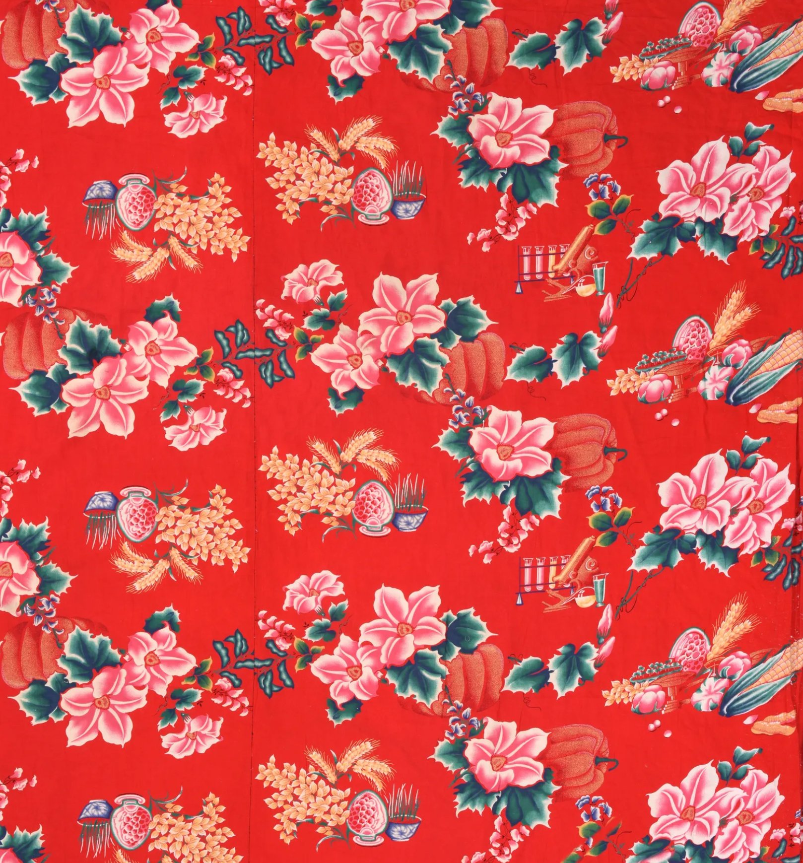 Chinese Cultural Revolution Textile, on loan from Amber Butchart. Photograph: © Jonathan Richards