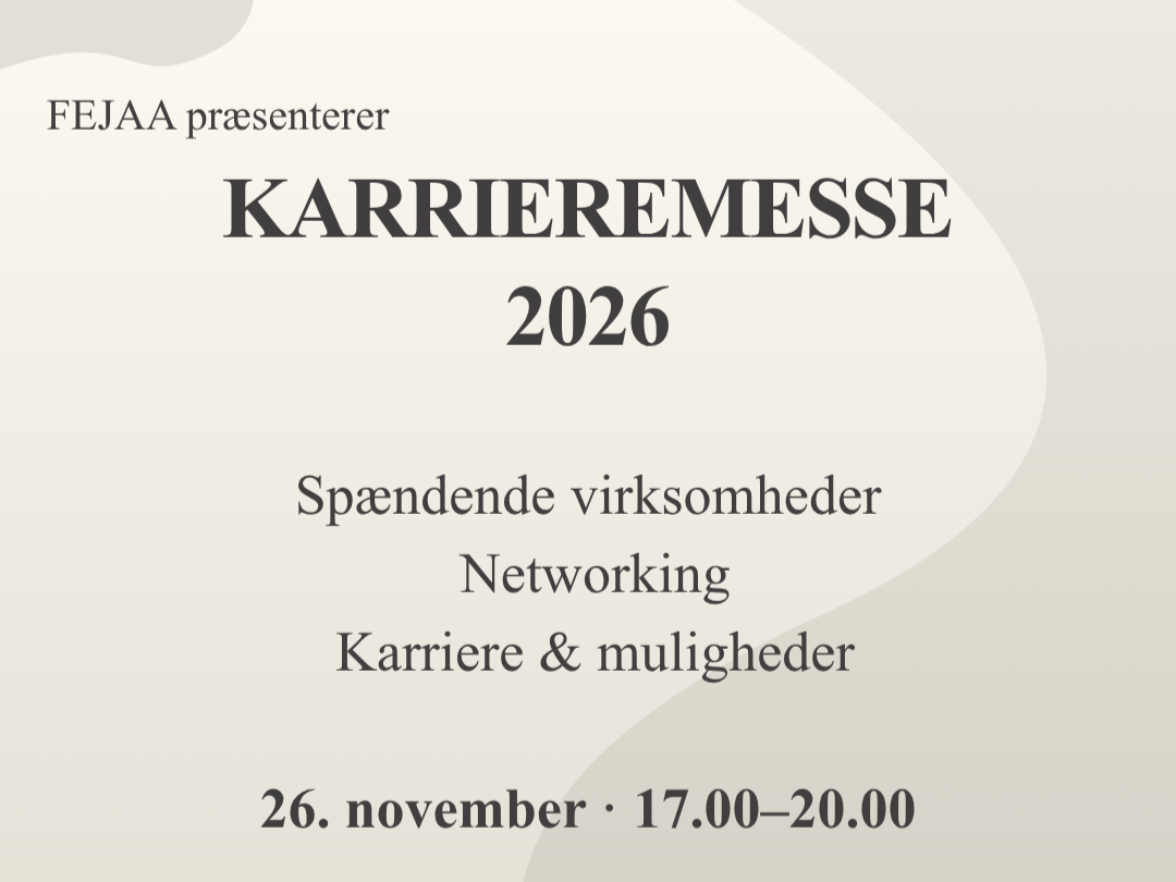FEJAA KARRIEREMESSE 2026