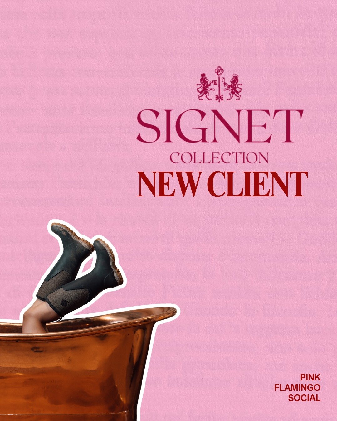 Excited to announce that Pink Flamingo Social is partnering with Signet Hotel Group on their latest social media campaign ✨

This one-off project is super exciting. I&rsquo;ll be supporting Signet with full social media management, content creation, 
