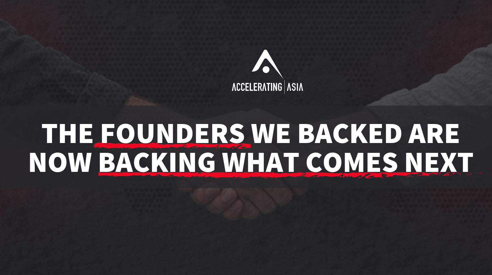 The Founders We Backed Are Now Backing What Comes Next