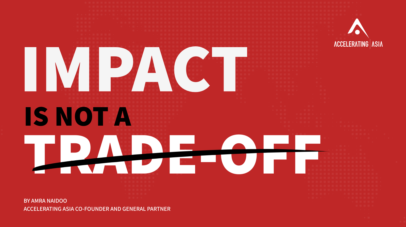 Impact is not a trade-off