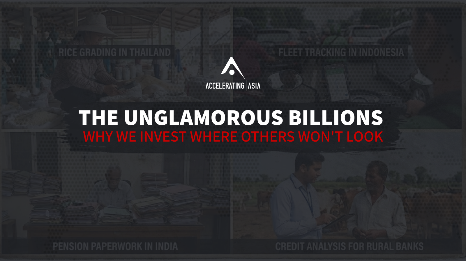 The Unglamorous Billions: Why We Invest Where Others Won't Look