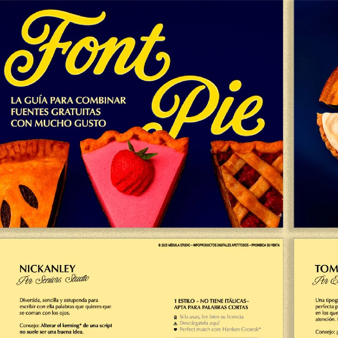 Font Pie: Tu guía de tipografías gratuitas