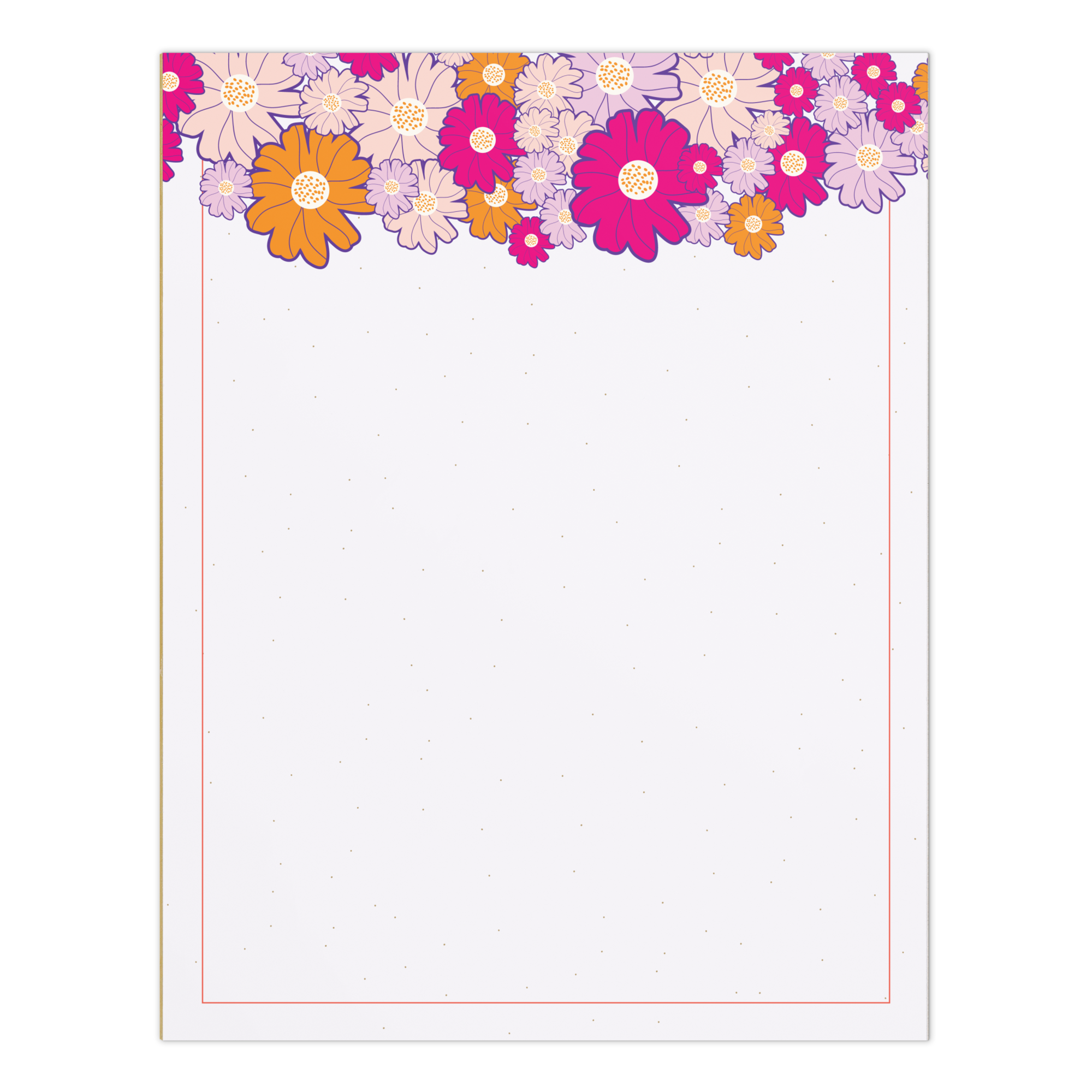 Whimsy Floral Notepad