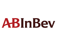 AB InBev logo in red and black text