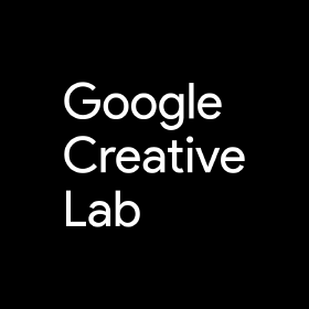 Google Creative Lab logo on a black background.