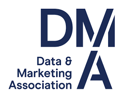 Logo of Data & Marketing Association with the initials DMA and the full name underneath.