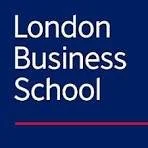 London Business School logo with text on a dark background.