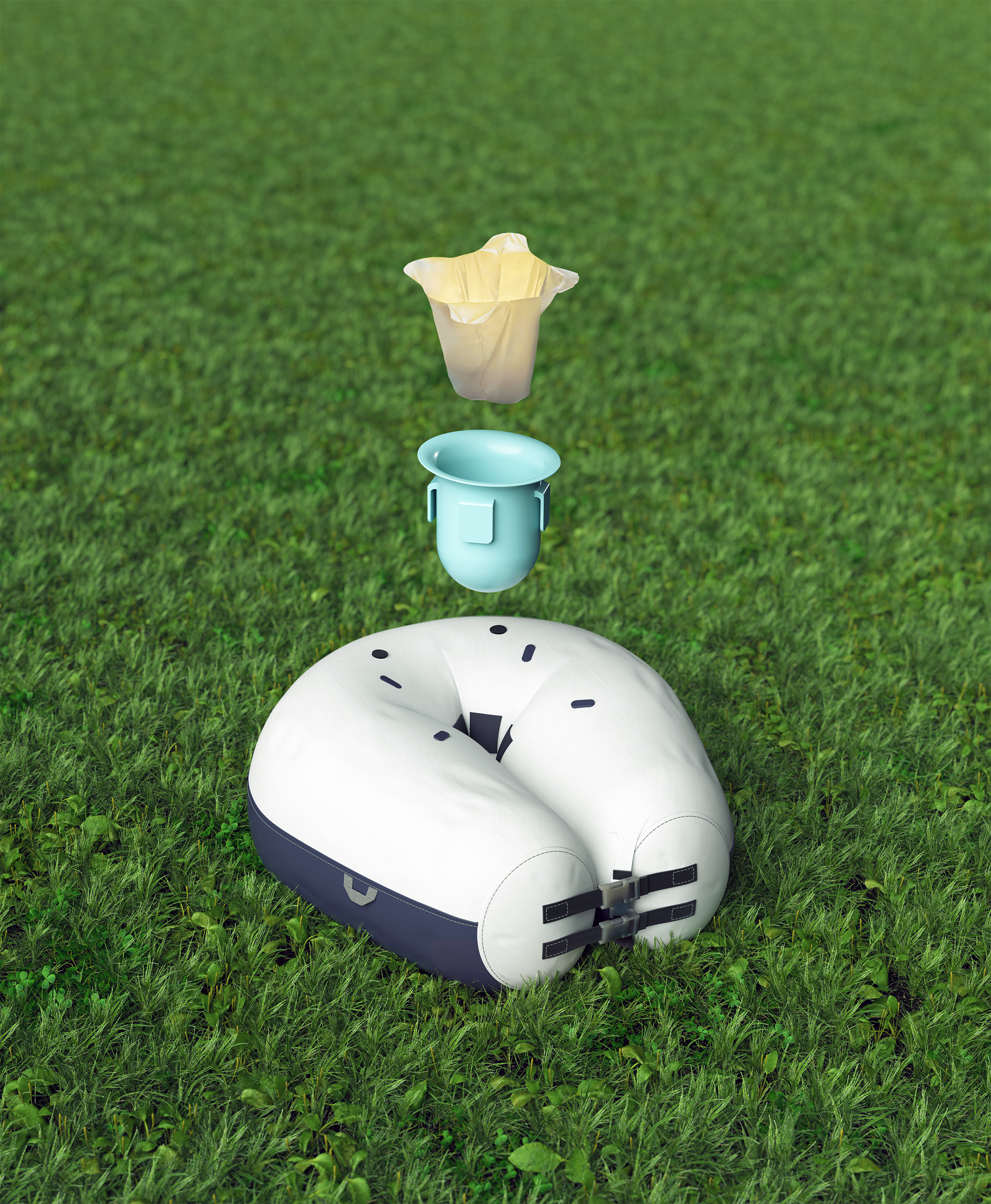 AirPot - Inflatable Toilet — pkr-design