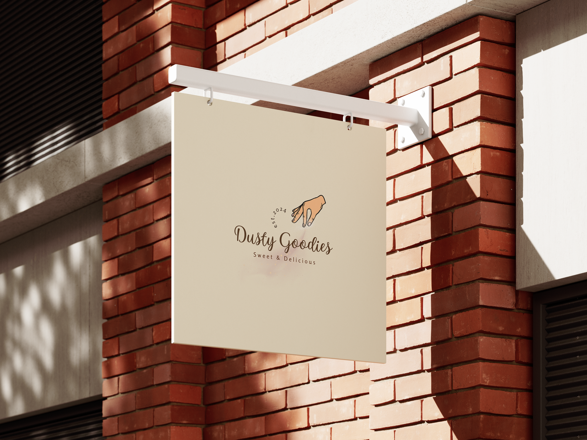 BRANDING: DUSTY GOODIES - HEALTHY BAKERY