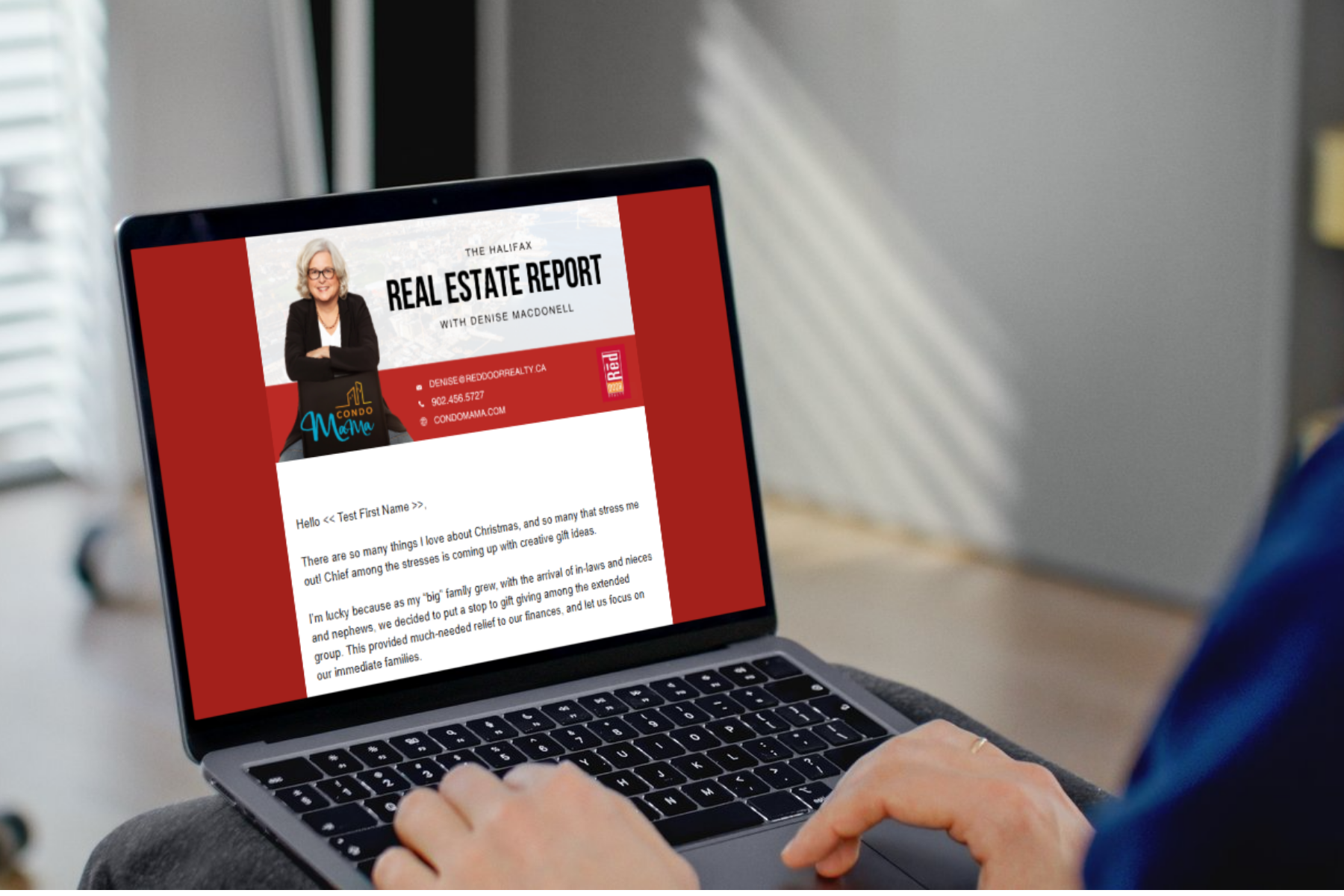 Denise MacDonald, Realtor Newsletter & Social Media