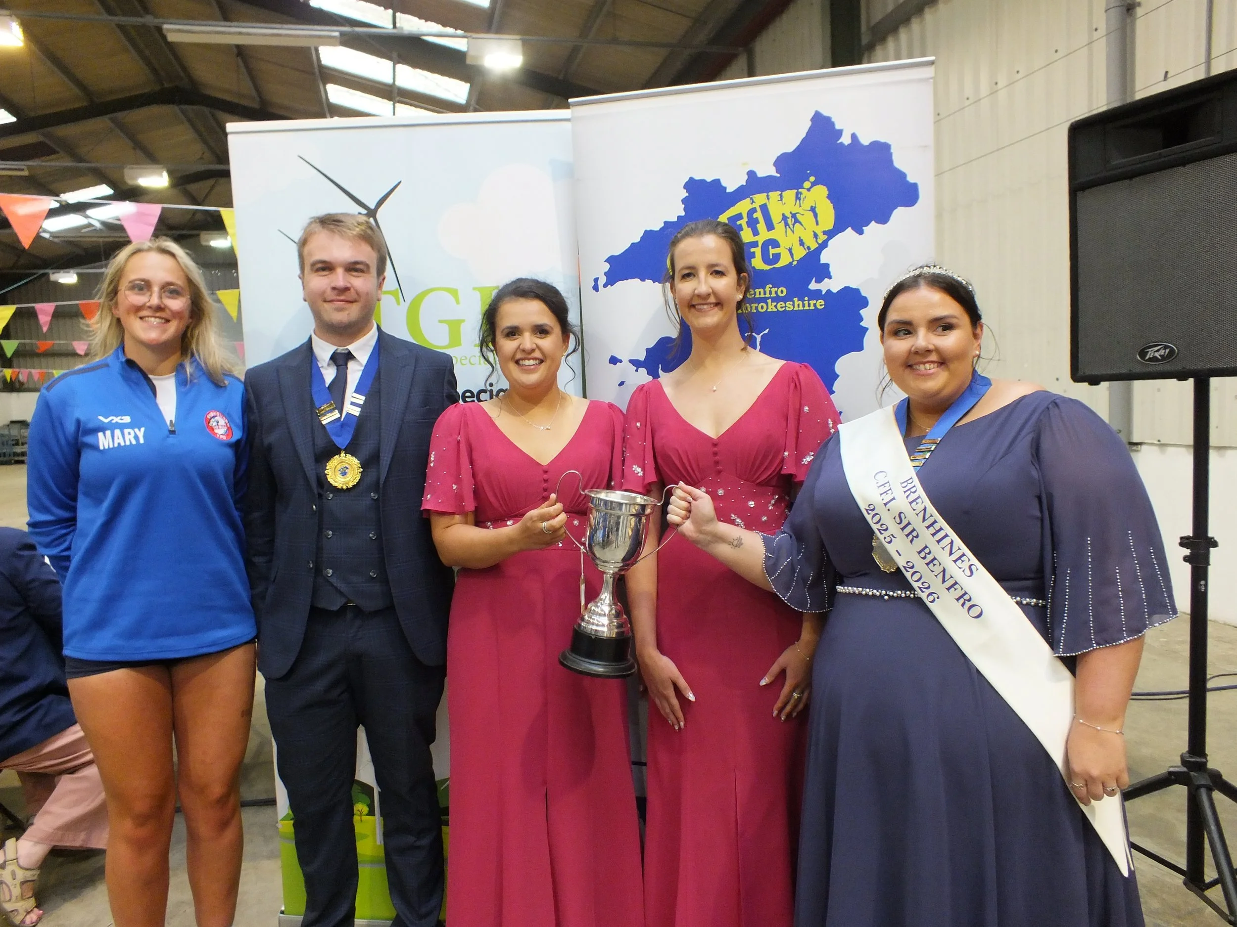 Highest Placed Club in Pre-Rally Competitions - Fishguard YFC