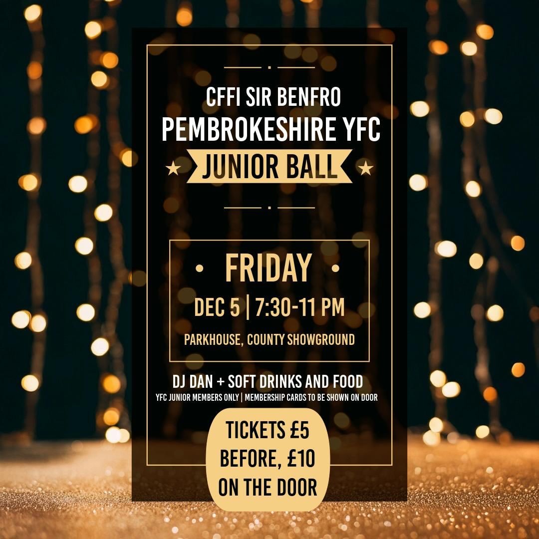 🪩 DAWNS IAU&bull;JUNIOR BALL 🪩 

New ticket link &bull; Linc tocynnau newydd

🔗 https://buy.stripe.com/eVq00j5531uH5D78k5ds402