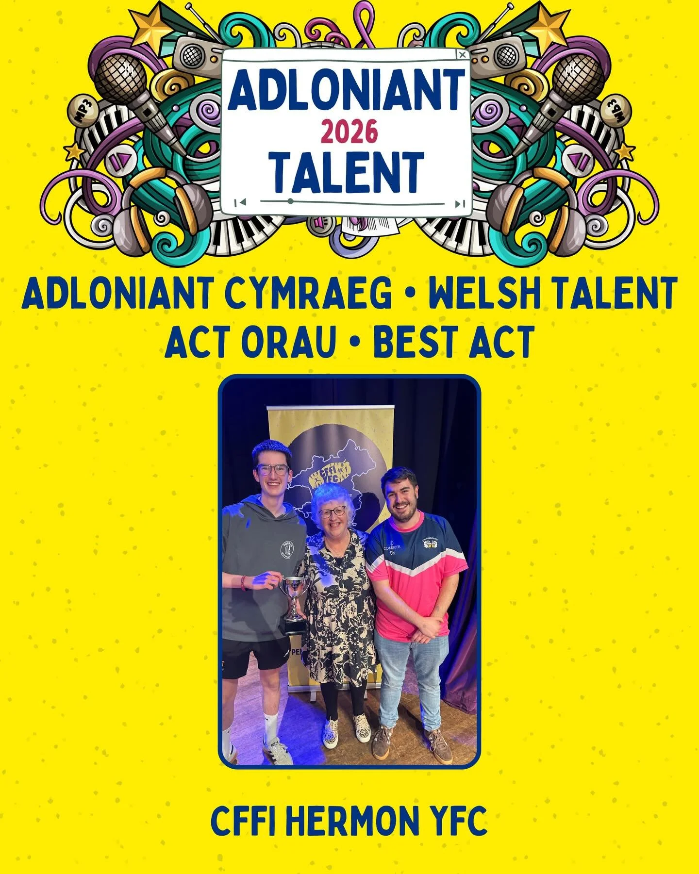 🎭 𝗚𝗪𝗬𝗟 𝗔𝗗𝗟𝗢𝗡𝗜𝗔𝗡𝗧 𝟮𝟬𝟮𝟲 𝗘𝗡𝗧𝗘𝗥𝗧𝗔𝗜𝗡𝗠𝗘𝗡𝗧 𝗙𝗘𝗔𝗦𝗧 🎭 

Y Canlyniadau 🏆👏 The Results!