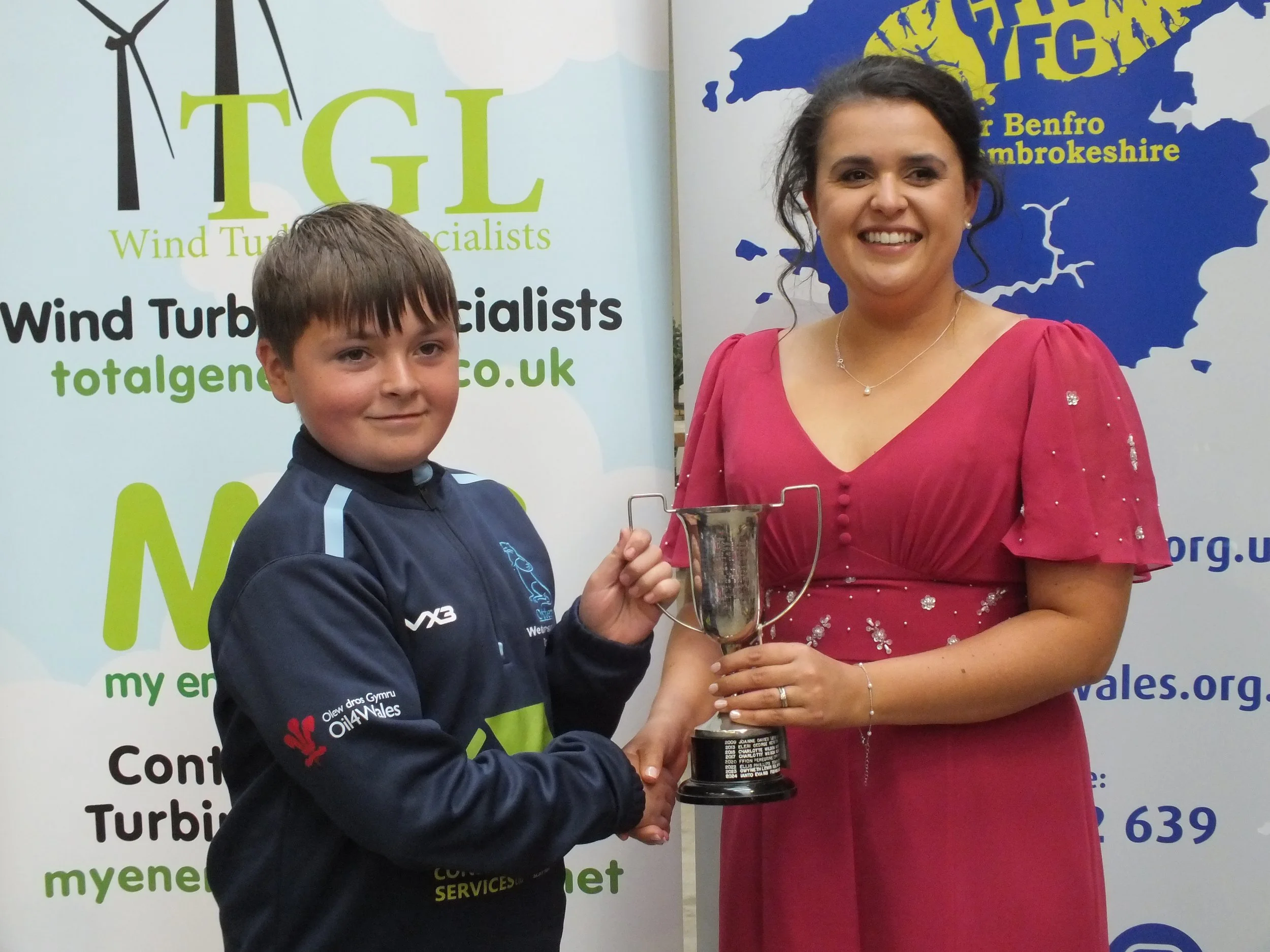 Pig Stockjudging 16 & Under - 
Isaac Jenkins, Llawhaden YFC