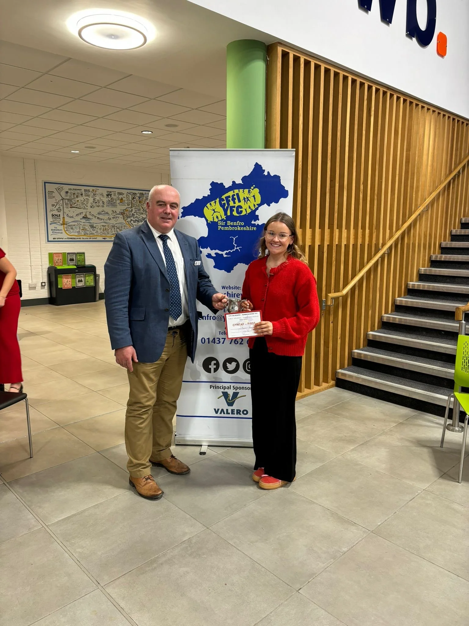 Highest Placed Supporting Speaker - Nia Lewis, Keyston YFC